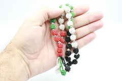 Palestine Flag Prayer Beads
