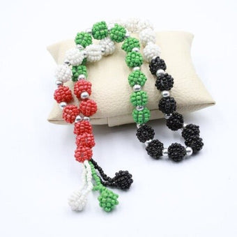 Palestine Flag Prayer Beads